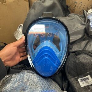 Full Face Snorkel Mask in Blue